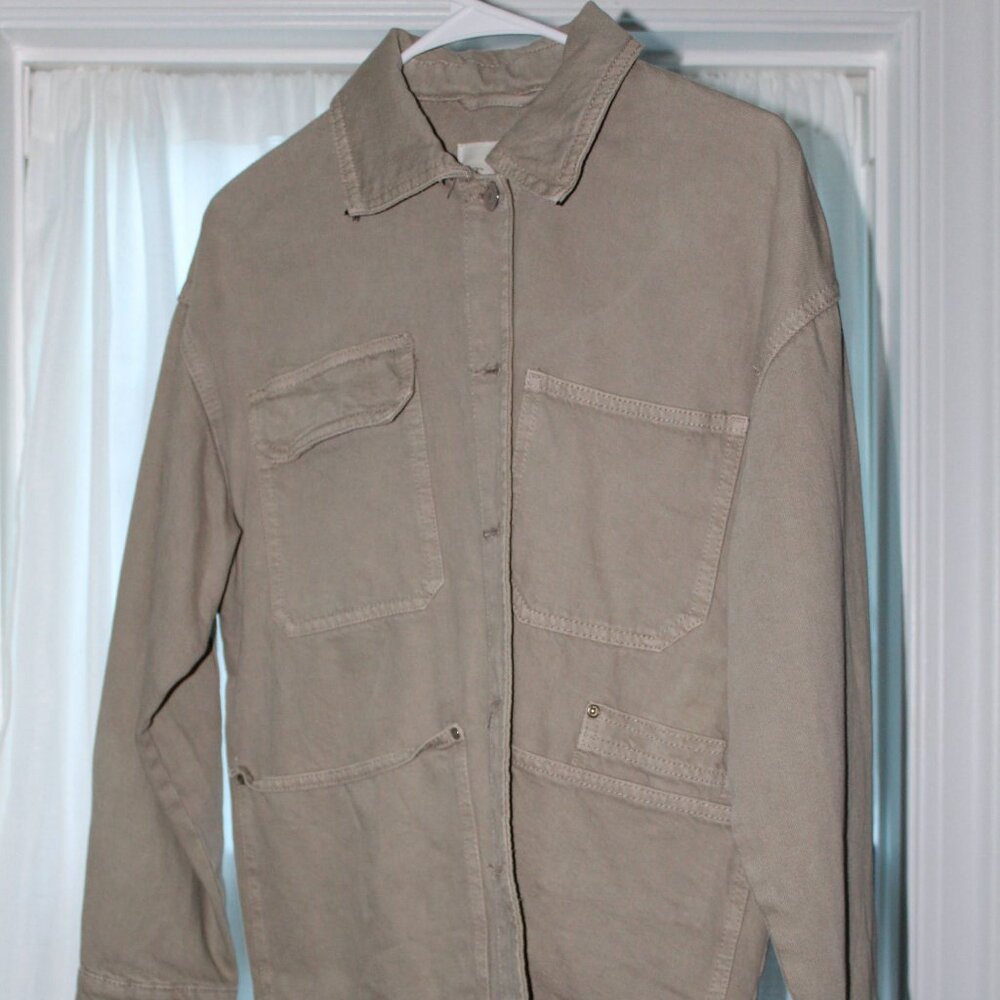 army green coat